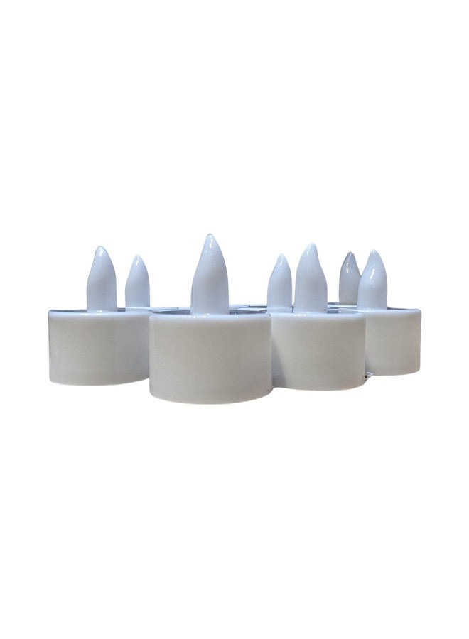 EIN SOF LED Tealight Candles - Pack of 24, Safe, Eco-Friendly, and Long-Lasting Flameless & Smokeless Candles for Romantic Ambiance and Versatile Decorating - Warm White, 3cmx3cm - Image 3